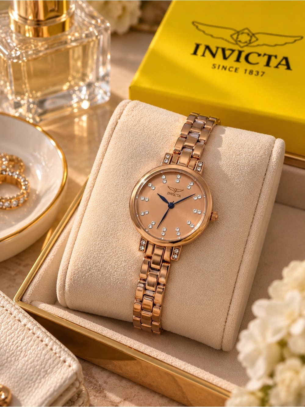 Invicta Angel I Women’s Rose Gold Watch 69070 | 25mm | Boxed NWT